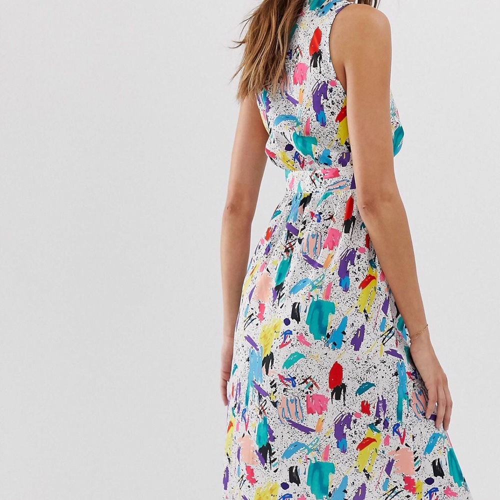 Multicolored ASOS Dress - Picture 2 of 2